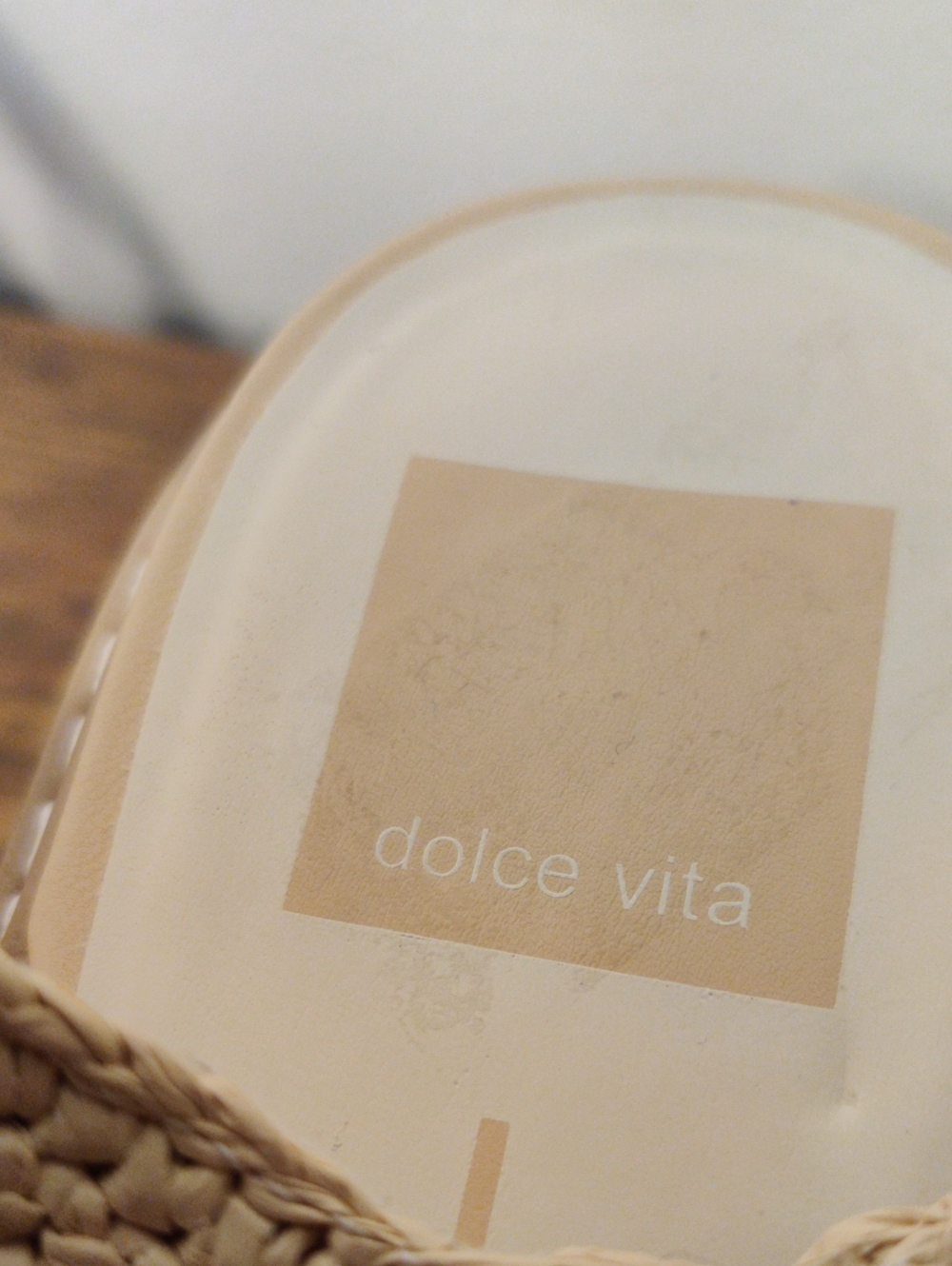 Dolce Vita Cream Woven Platform Sandals - Picture 12 of 16